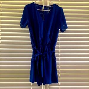 Royal Blue Romper